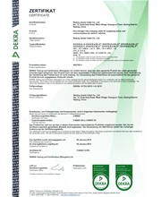 CE认证证书-电动汽车充电用电缆